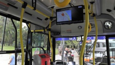 Instalan Wi-FI y pantallas LED en nueve colectivos de Rosario
