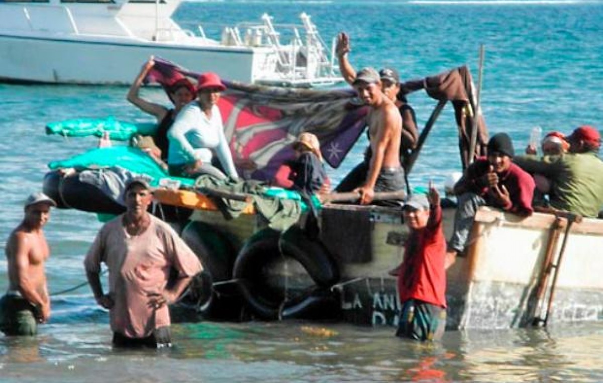 Aumentó un 100 % el éxodo de balseros cubanos a pesar del deshielo con EEUU