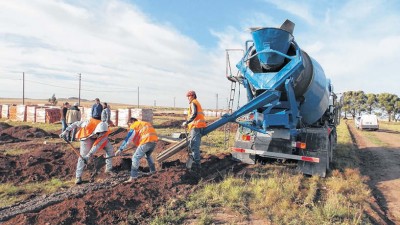 Tornquist: comenzó un nuevo plan de viviendas sociales