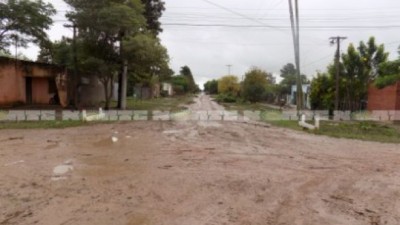 Más de 600 evacuados por la intensa lluvia en Pampa del Indio