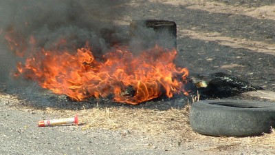 Intiman a los municipales de Capayán a levantar el corte en la 38