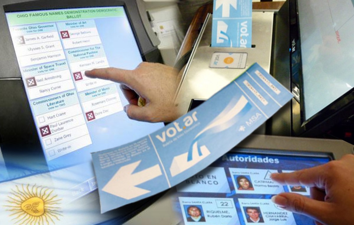 Ratifican que en Neuquén se aplicará el voto electrónico