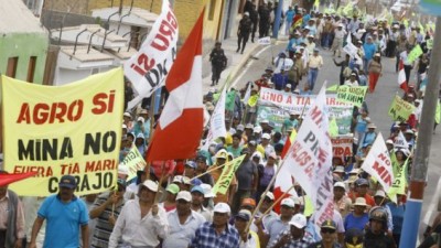 Dos muertos en huelga contra proyecto minero en el Perú
