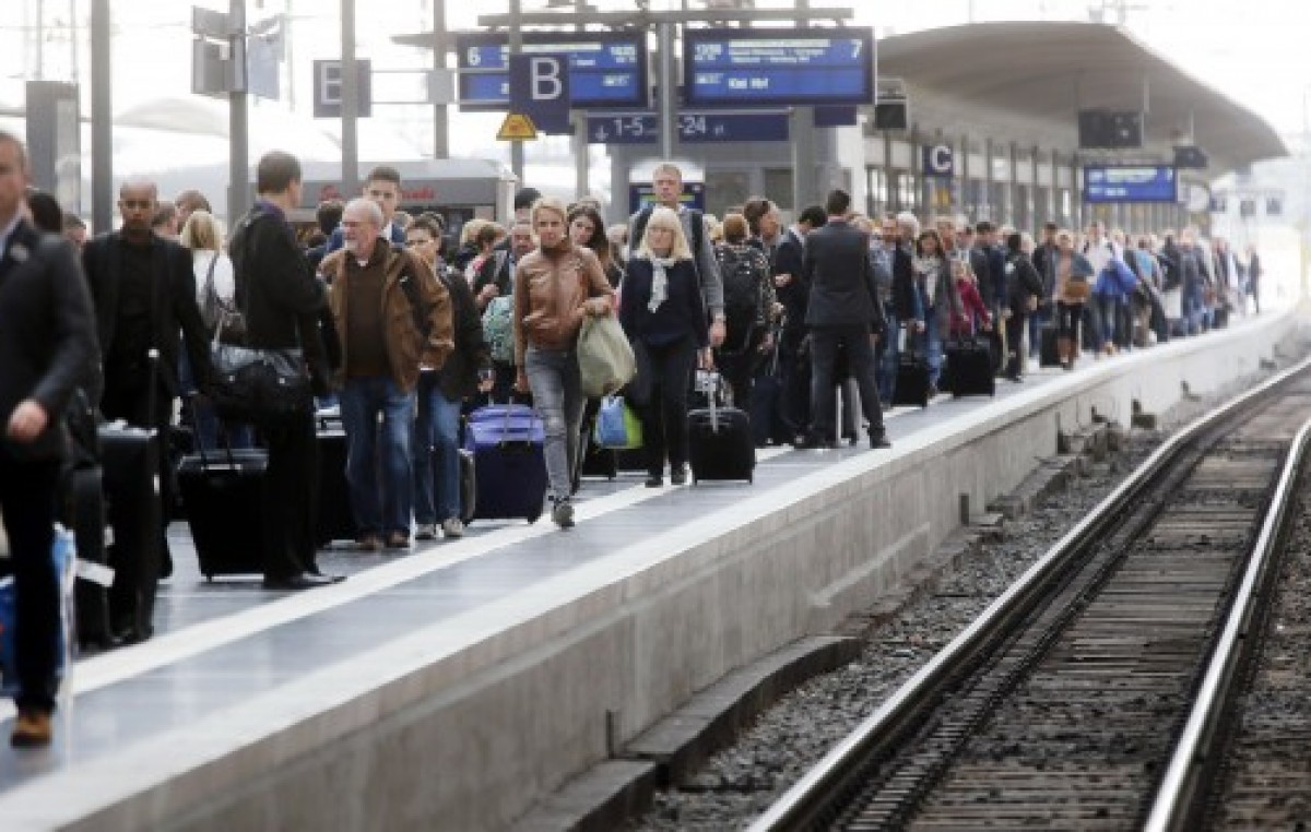 Novena huelga de maquinistas vuelve a sumir a Alemania en el caos