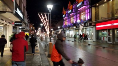 Ushuaia: Se puso en funcionamiento el sistema de calefacción de la calle San Martín 