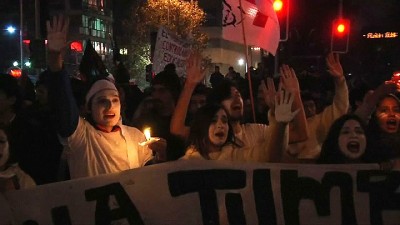 Chile: más de 170 detenidos y una decena de heridos en marcha estudiantil