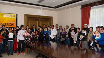 Entrega de viviendas en El Calafate