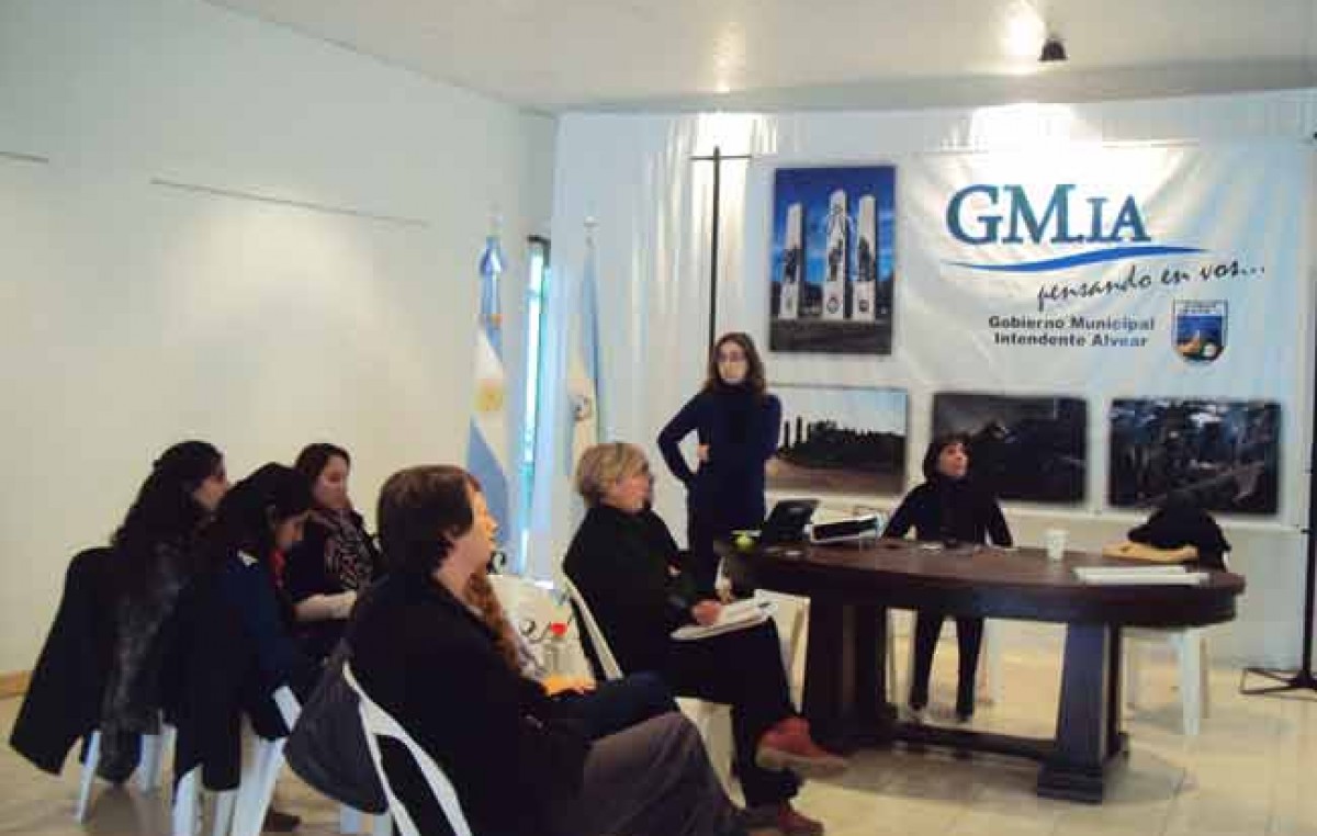 Reunión por “Municipios Saludables” en Intendente Alvear