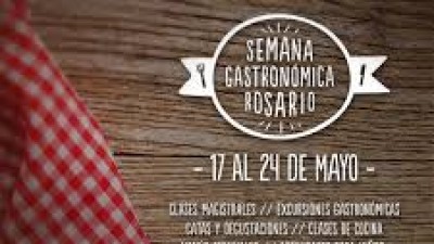 Semana Gastronómica en Rosario del 17 al 24 de mayo