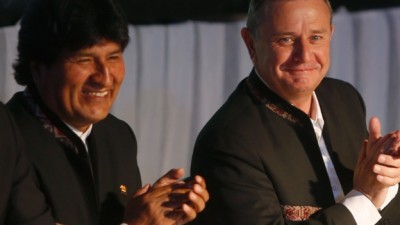 El presidente boliviano subió un 15% el salario mínimo en el Día del Trabajo