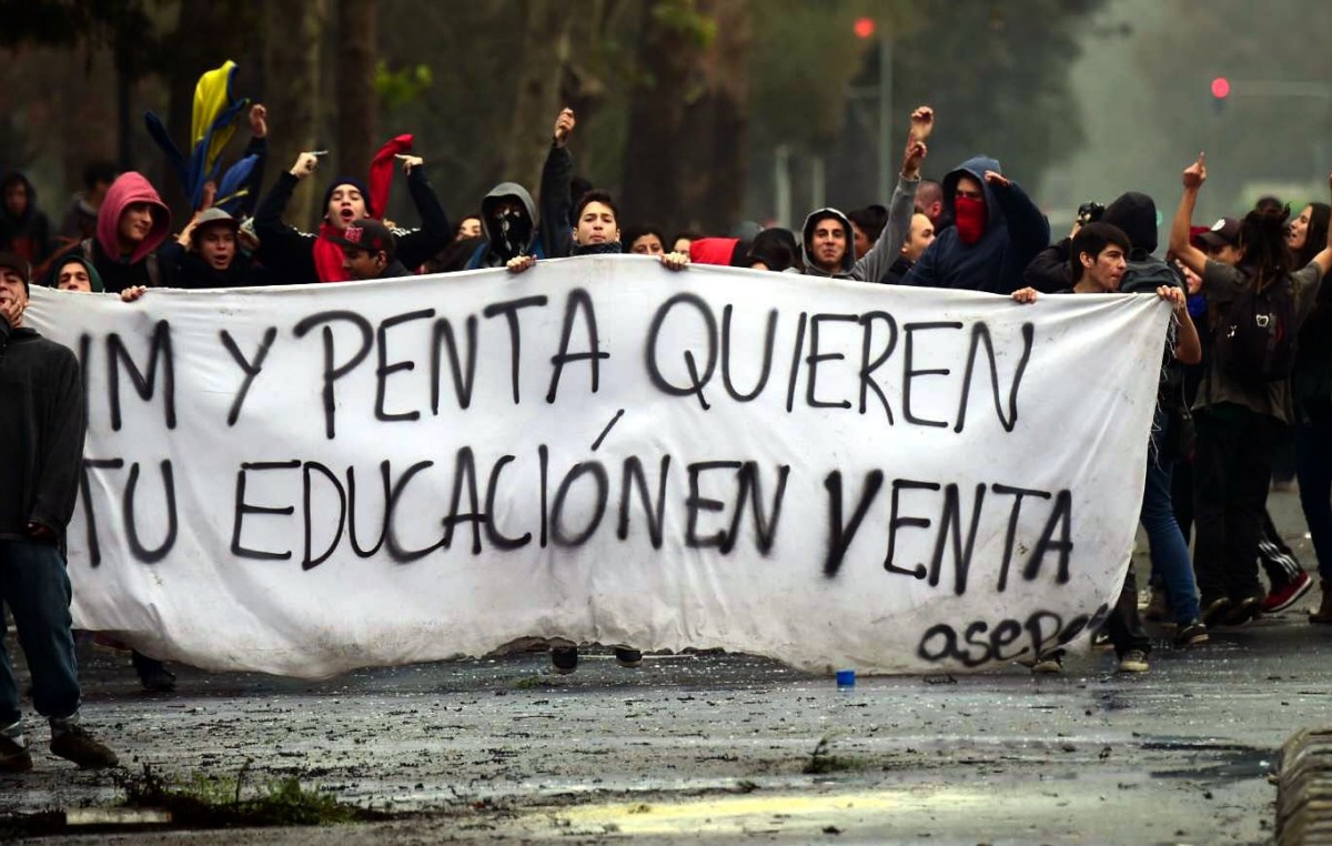 Los estudiantes chilenos vuelven a la calle contra la reforma educativa
