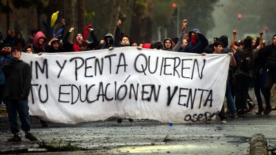 Los estudiantes chilenos vuelven a la calle contra la reforma educativa