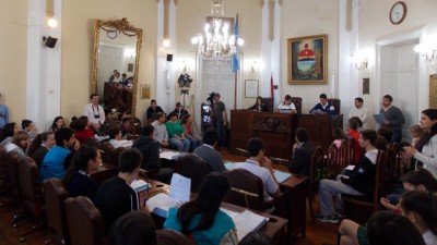 Los jóvenes paranaenses se preparan para legislar