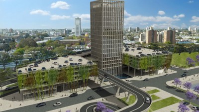 Avanza la construcción de oficinas y locales comerciales en Santa Fe