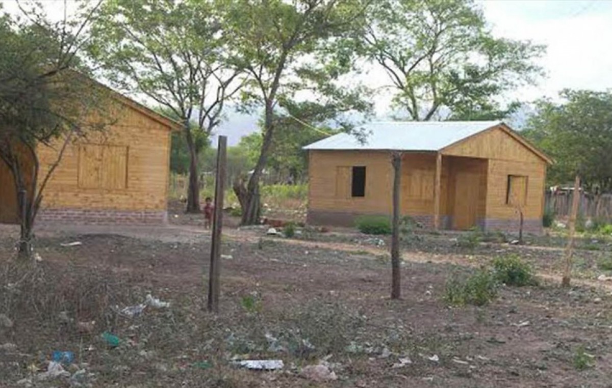 Tartagal: Viviendas de Techo para comunidades aborígenes norteñas