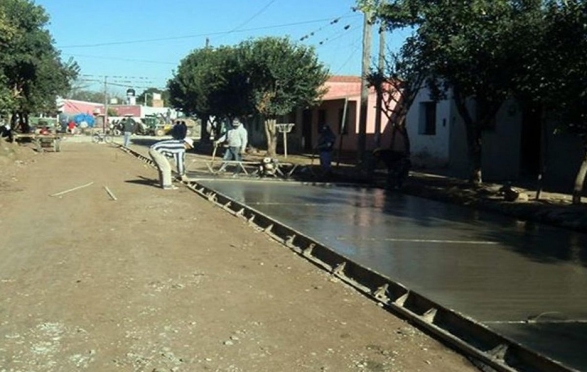 Está en marcha un plan para pavimentar 60 cuadras en Rosario de la Frontera