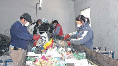 El 80% de los residuos reciclados de Dorrego termina vendiéndose