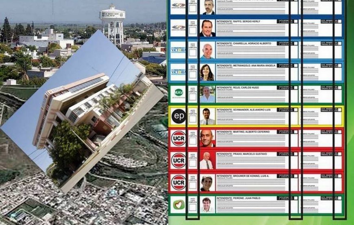Nueve listas competirán el domingo en las Paso Municipales de Río Tercero