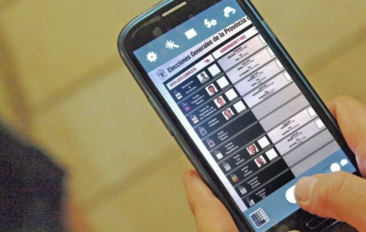 Elecciones en Córdoba: no se podrá usar celular en el recinto de votación