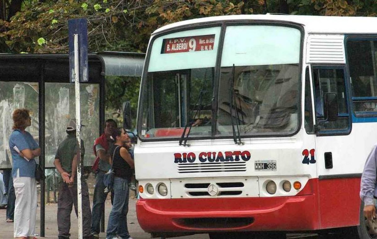 Desde hoy sube el boleto en Río Cuarto a $ 6,70 y es el más caro del interior