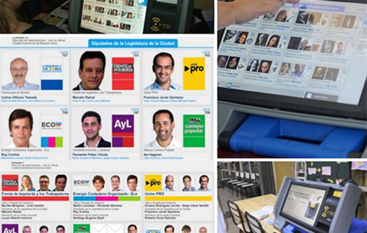 Elecciones porteñas: así será la Boleta Única Electrónica