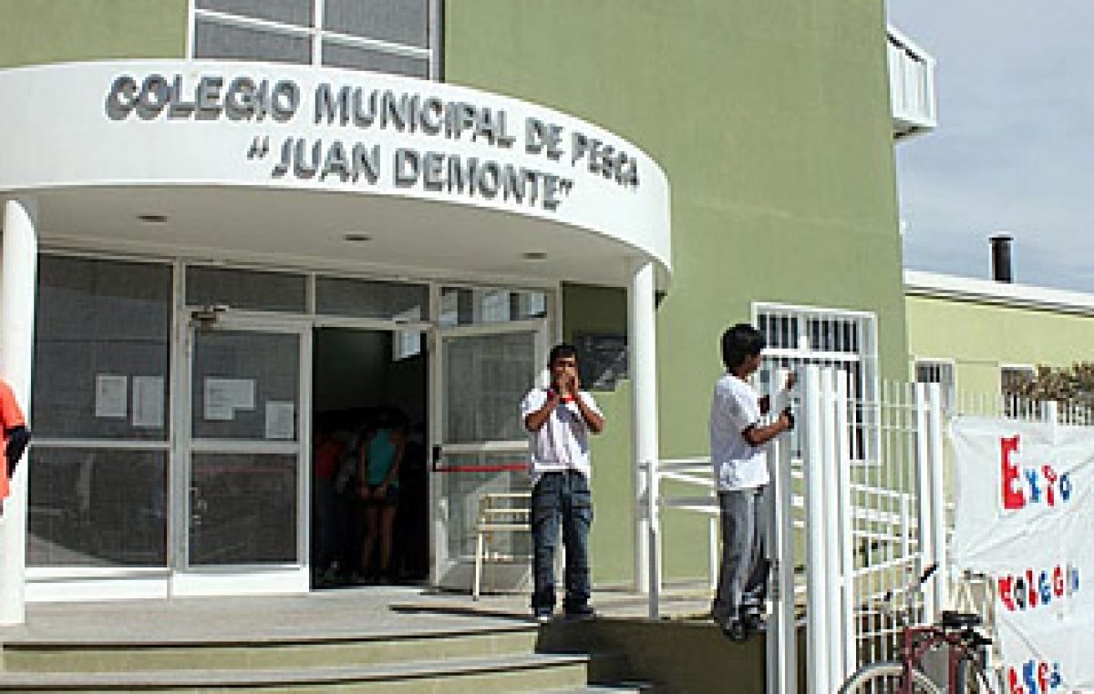 Evalúan pasar a la órbita provincial la Escuela Municipal de Pesca de Puerto Madryn