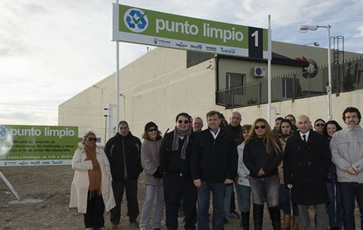 Se habilitó el primer Punto Limpio de Trelew