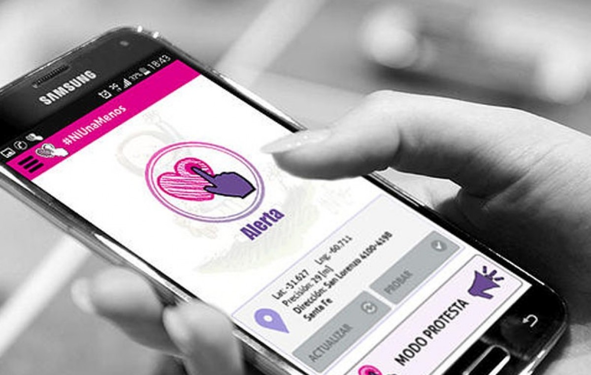 La aplicación santafesina para frenar la violencia contra las mujeres