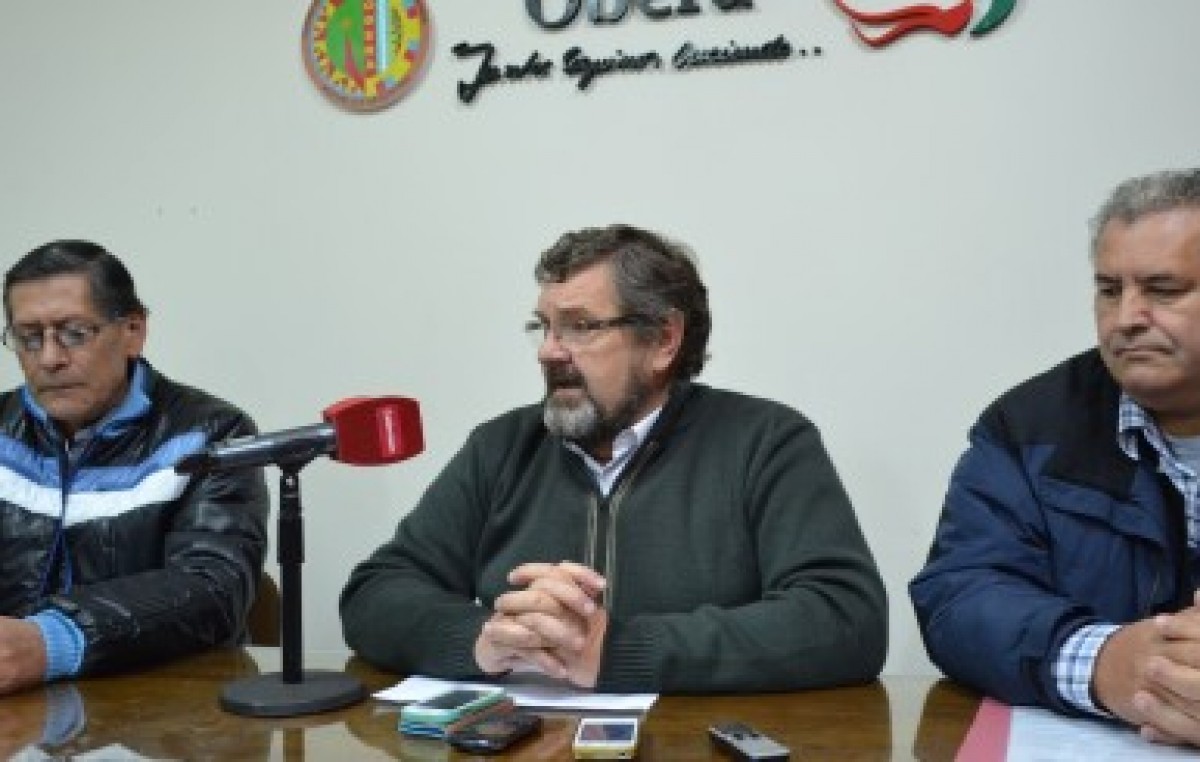 Gremios acordaron con el municipio de Oberá un 18% de aumento salarial
