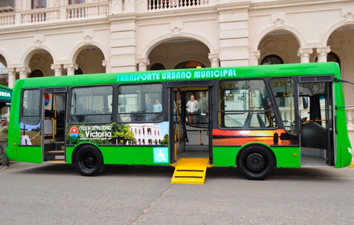 Los victorienses viajan gratis en los colectivos urbanos