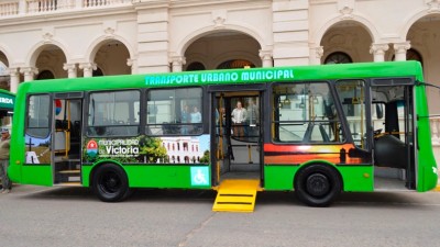 Los victorienses viajan gratis en los colectivos urbanos
