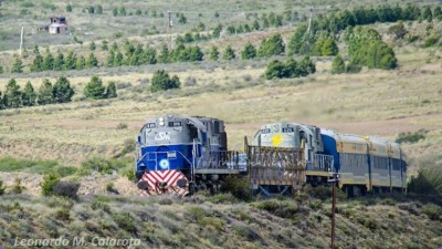 Trabajan en la vuelta del tren Buenos Aires-Bariloche