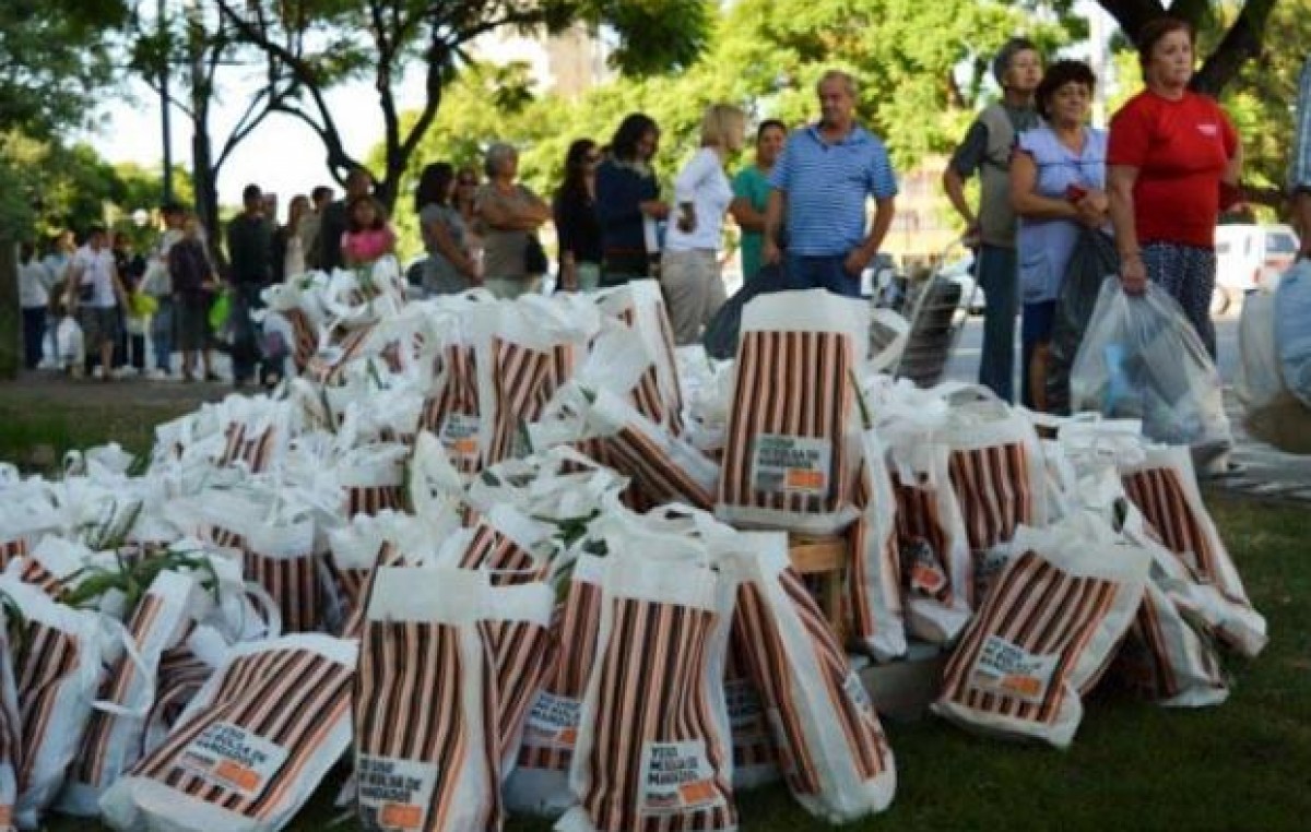 Este año ya se canjearon en Rosario unas 17 toneladas de desechos reciclables