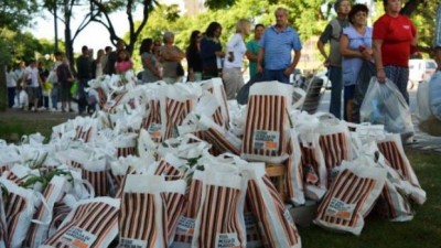Este año ya se canjearon en Rosario unas 17 toneladas de desechos reciclables