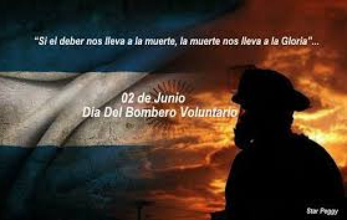 2 de junio, Día del Bombero Voluntario