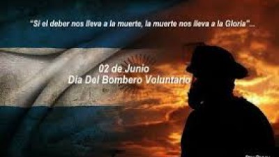 2 de junio, Día del Bombero Voluntario