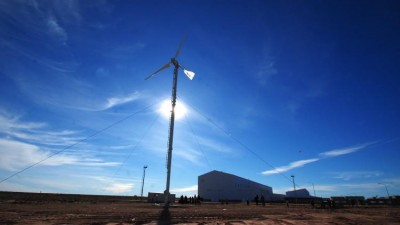 El viento ya genera energía en Cutral Co