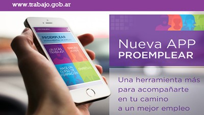 Trabajo lanzó una aplicación para celulares para buscar empleo