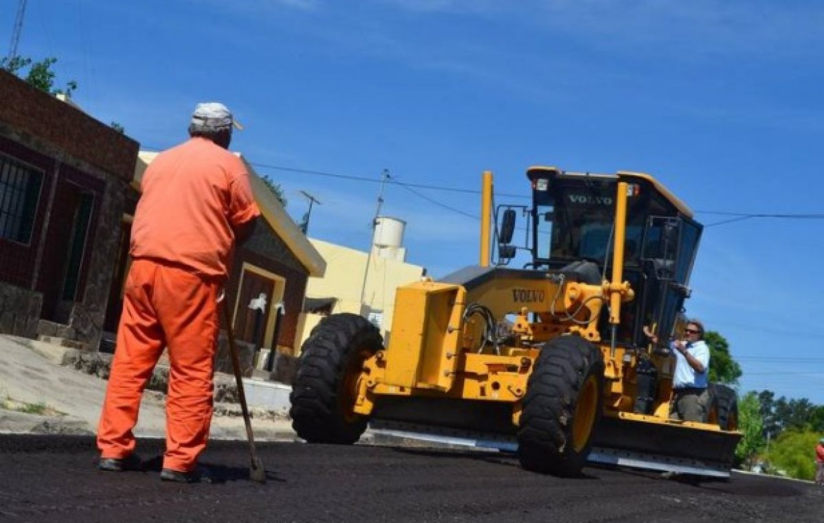 45 millones de pesos en un plan de asfaltado invertirá el municipio de La Rioja