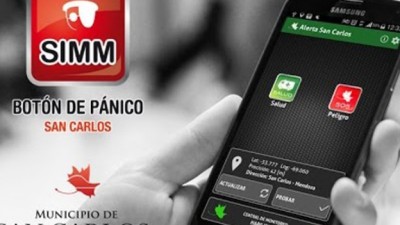 Más de mil sancarlinos ya instalaron el botón de pánico en sus teléfonos
