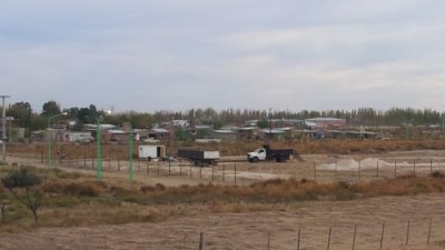Avanza la construcción de 30 casas sociales en Catriel