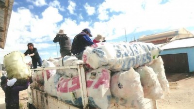 Recolectan y reciclan residuos inorgánicos en La Quiaca