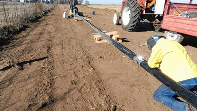 El gasoducto Casey-Guaminí ya se encuentra en marcha