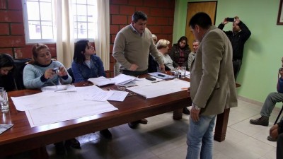 Obras para mejorar el servicio de agua potable en Saujil y Pomán