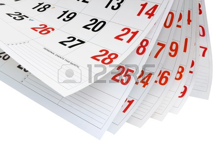 12055601-paginas-del-calendario-en-las-paginas-blancas