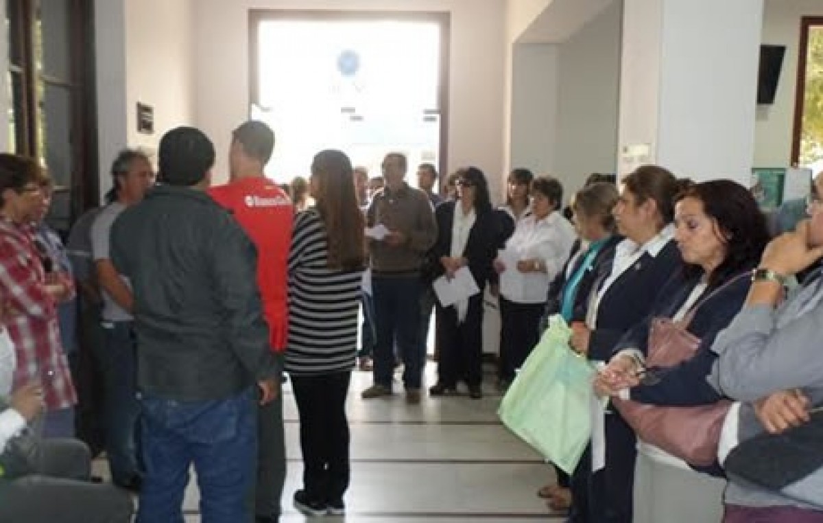 Municipales de Reconquista se movilizaron y se expresaron en un documento