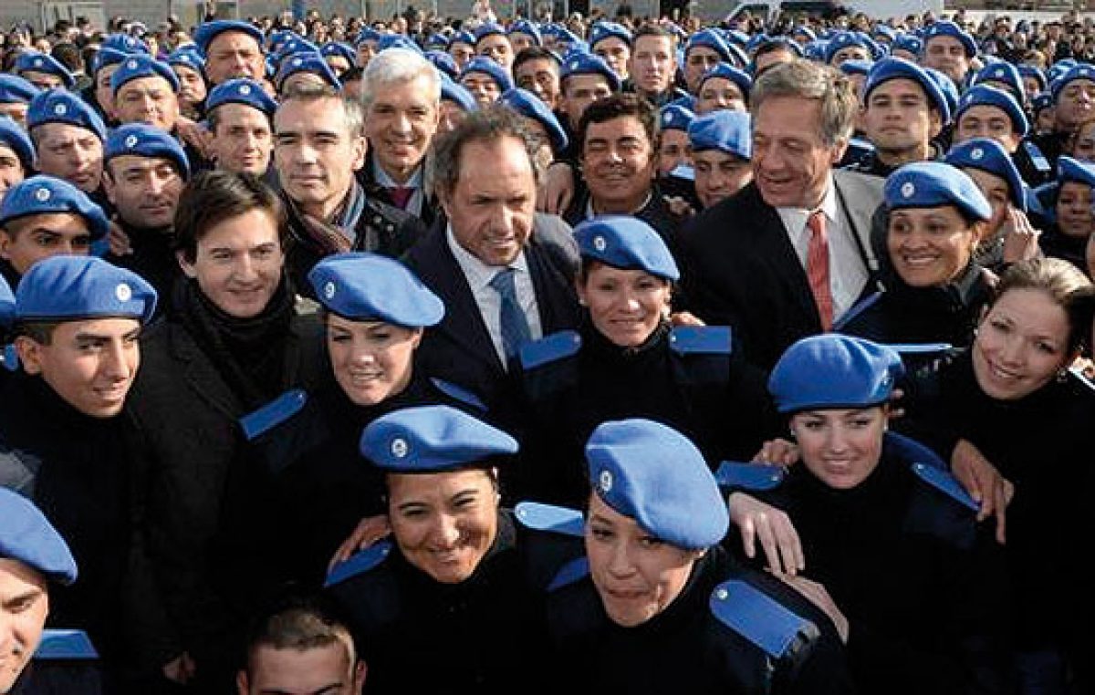 Scioli señaló que la Policía Comunal “es un proyecto para el país”