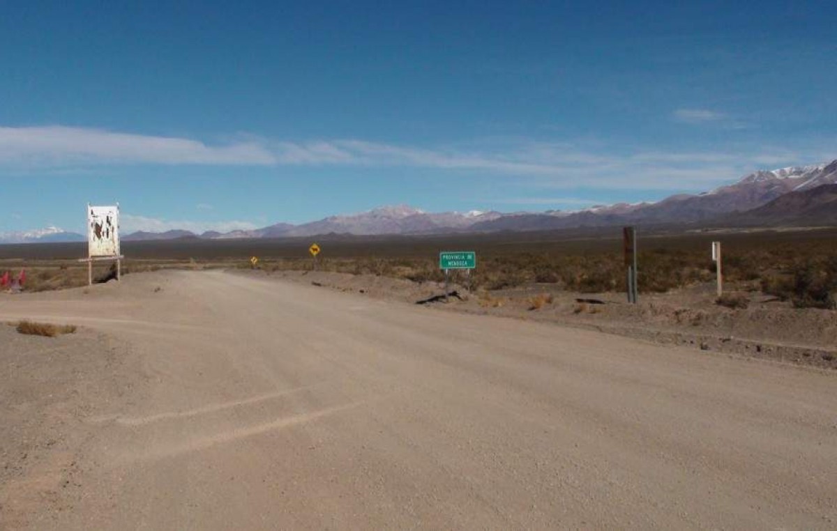 Pavimentan la ruta de Calingasta