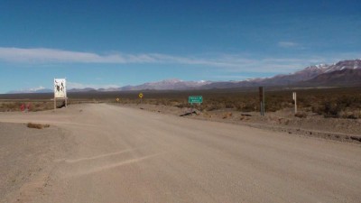 Pavimentan la ruta de Calingasta