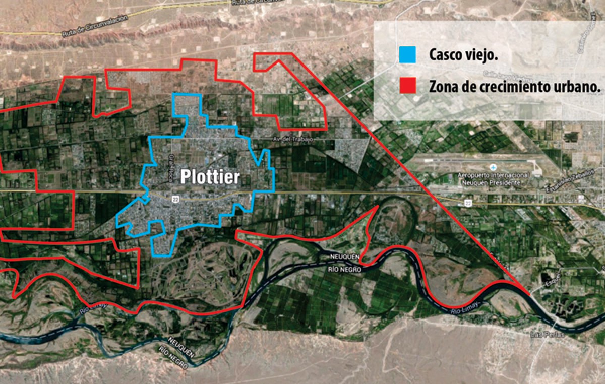 Plottier es 4 veces más grande que hace 10 años